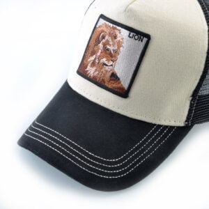 gorra de leon tipo trucker